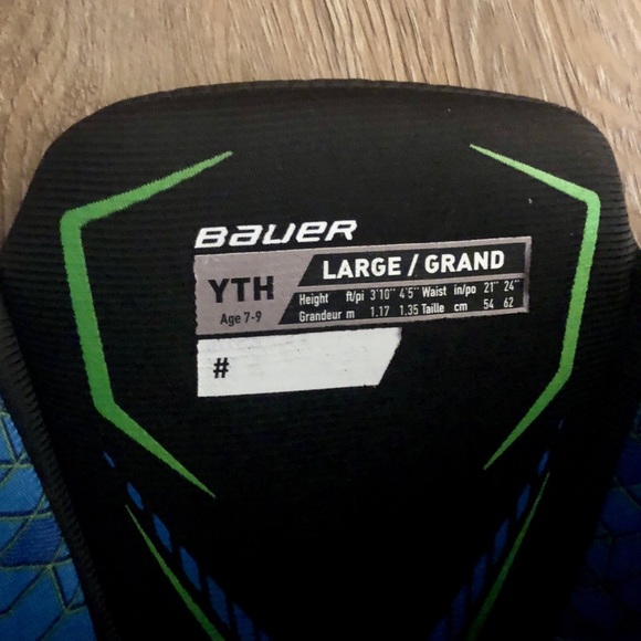 YYM BAUER YOUTH HOCKEY PANTS size 7-9 - Picture 3 of 6